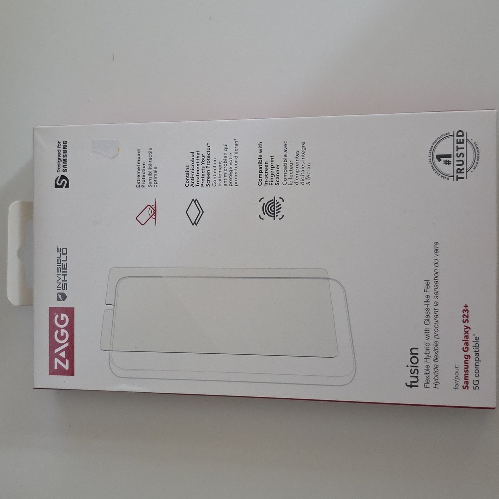 ZAGG Invisible Shield Screen Protector Samsung Galaxy S23+ 5G Compatible